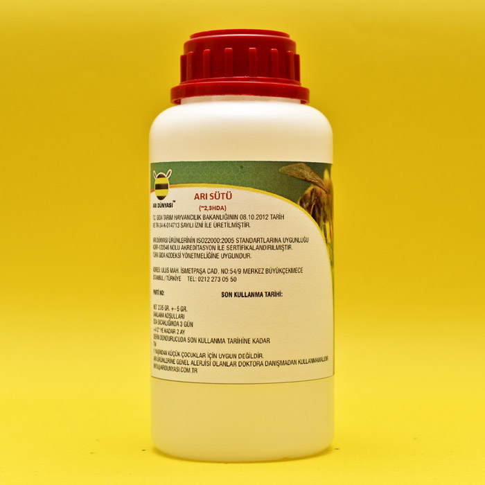 Saf Arı Sütü -Doğadaki Haliyle ~2,3 HDA -(235 gr Paket)