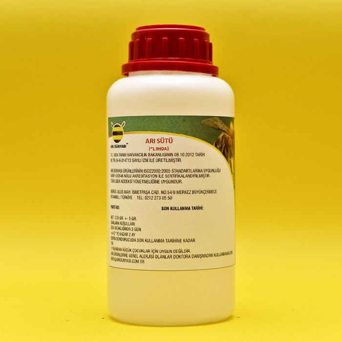 Saf Arı Sütü -Doğadaki Haliyle ~1.9 HDA -(235 gr Paket)