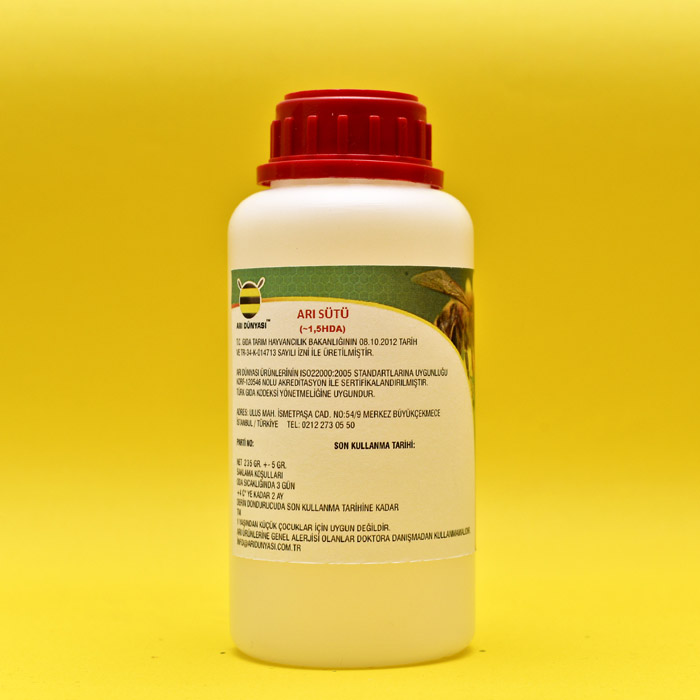 Saf Arı Sütü -Doğadaki Haliyle ~1,5 HDA -(235 gr Paket)